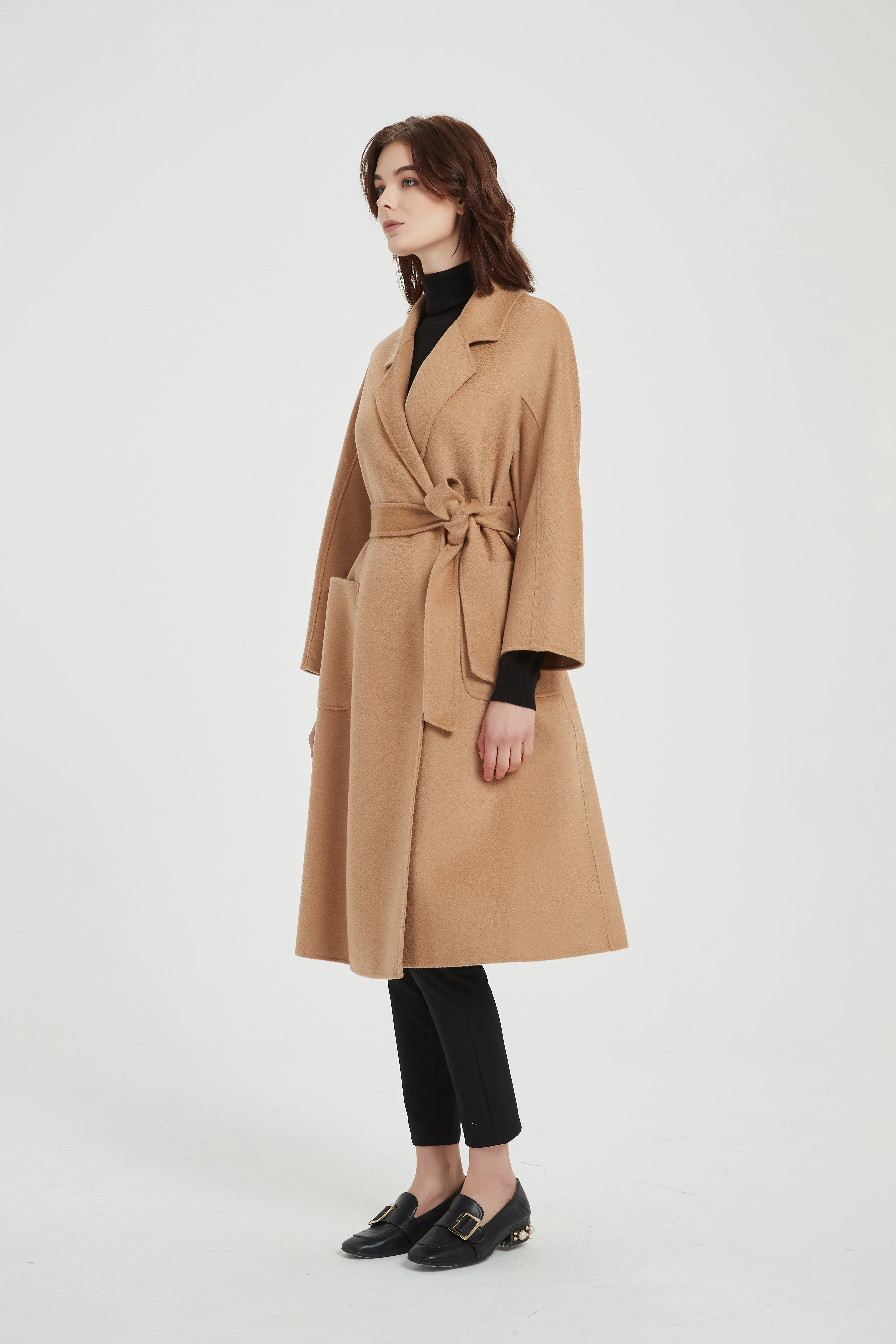 The Classic Wrap Coat sold by Pissenlit product image thumbnail 4