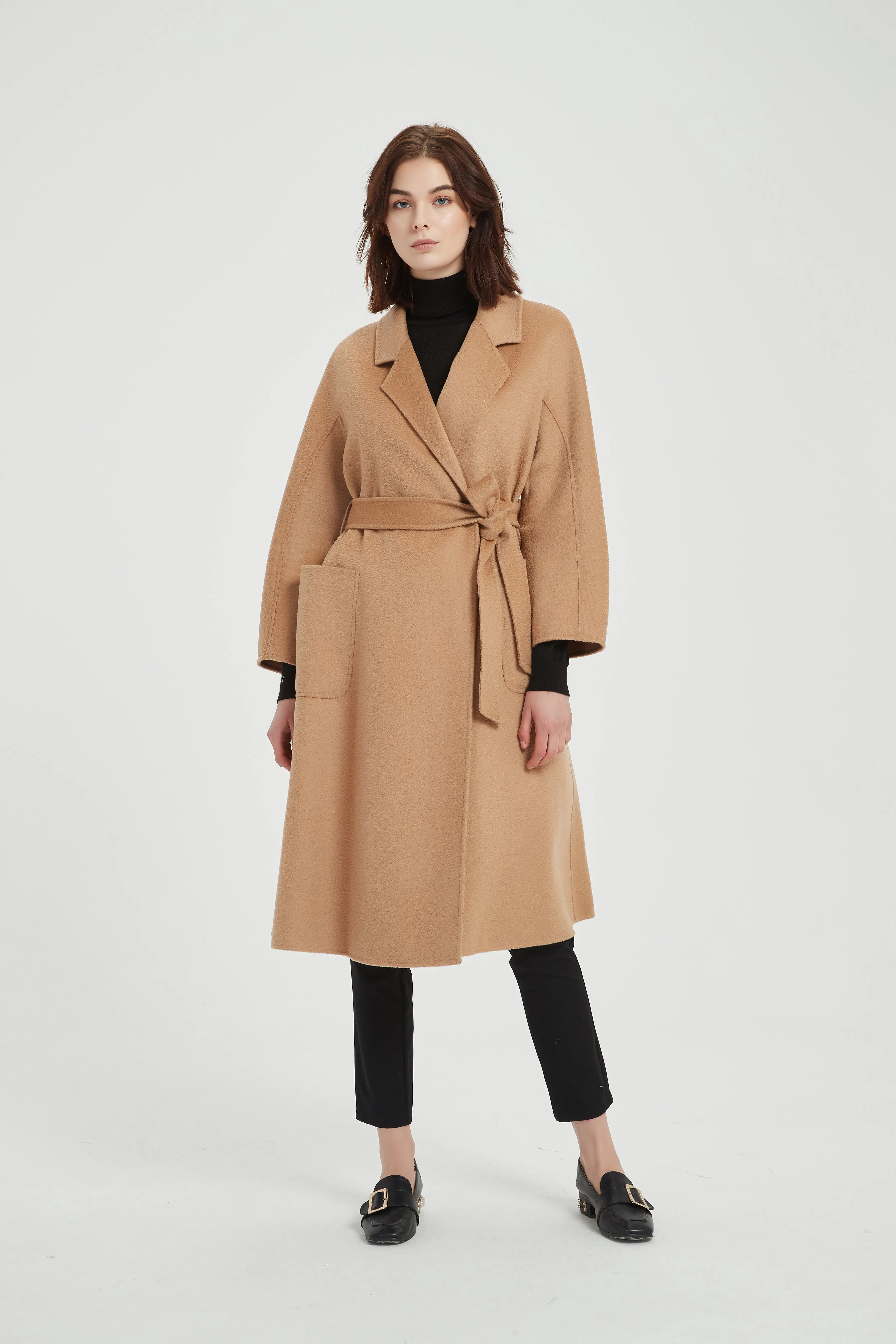 The Classic Wrap Coat sold by Pissenlit product image thumbnail 3