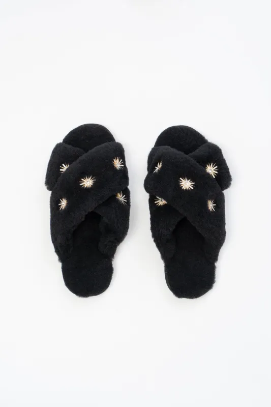 Sheepskin Slipper with Rhinestone (Copy) sold by Pissenlit