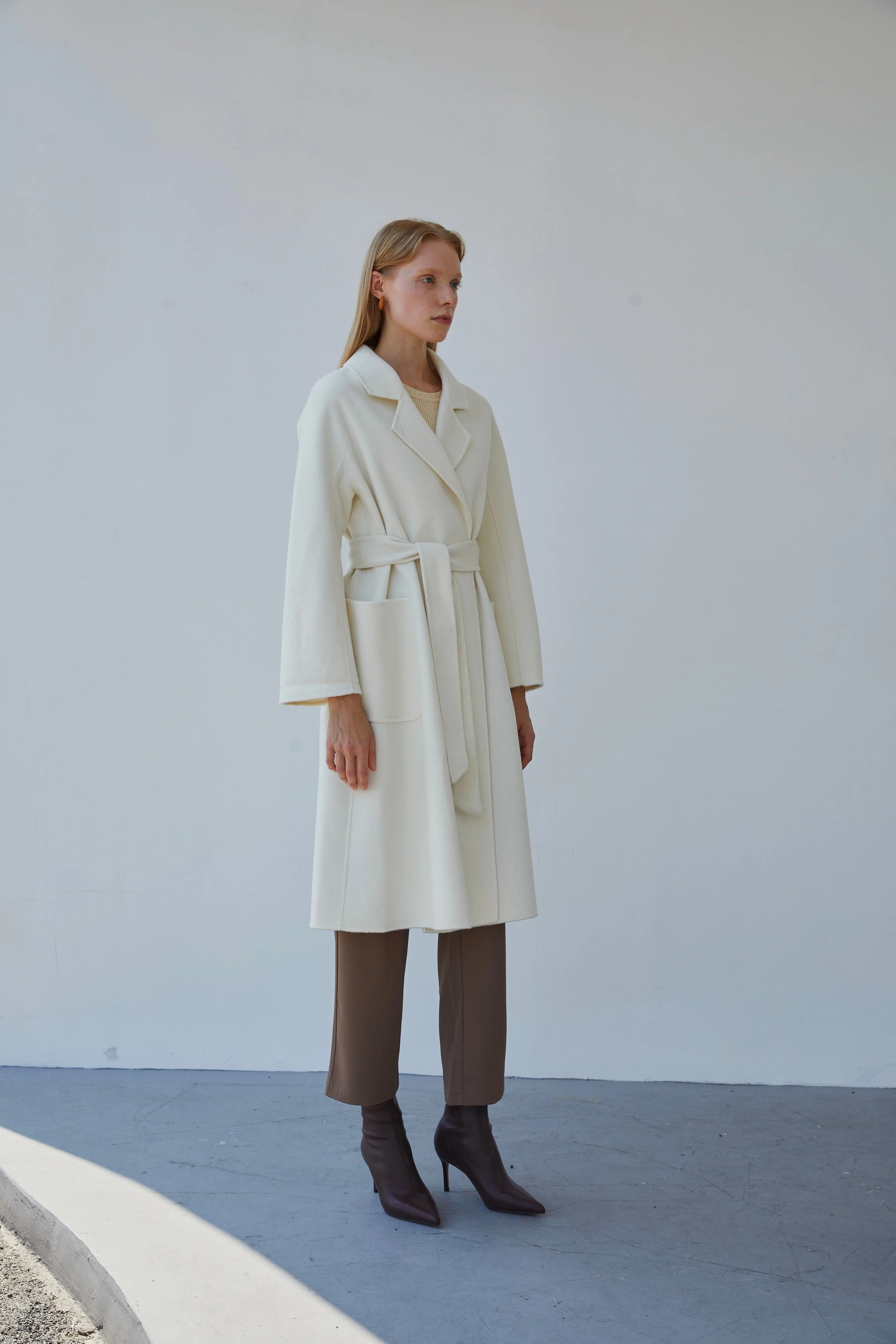The Classic Wrap Coat sold by Pissenlit product image thumbnail 3
