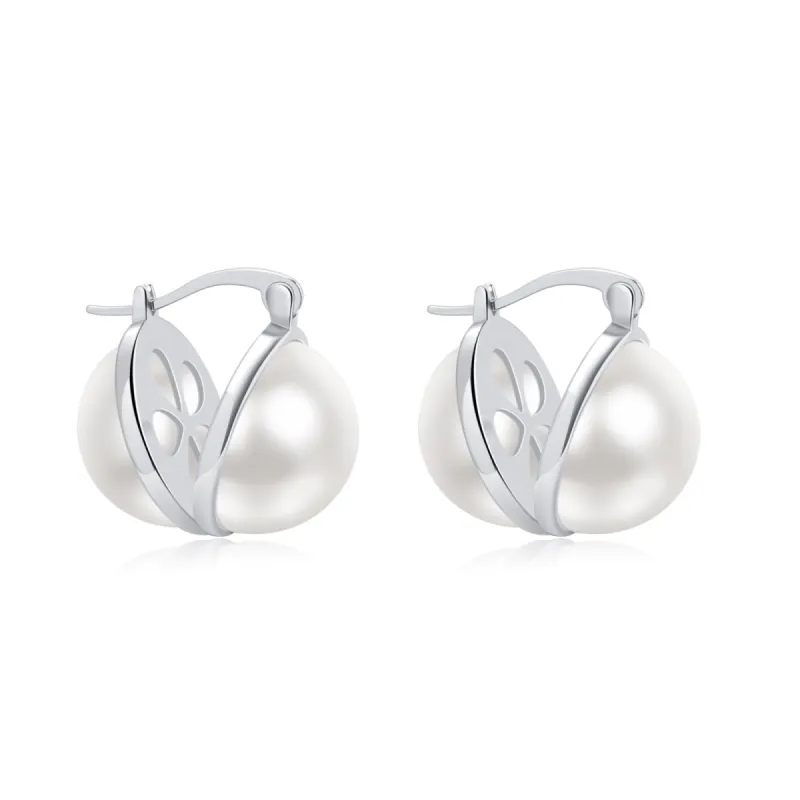 Aphrodite Earrings Silver sold by Spoiled Joy