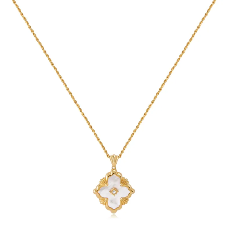 Lucky Clover Necklace sold by Spoiled Joy