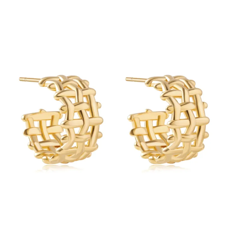 Cradle Nest Hoops sold by Spoiled Joy