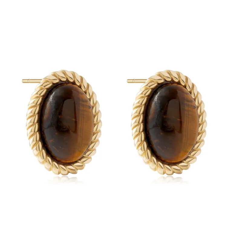 Golden Vision Hoops sold by Spoiled Joy