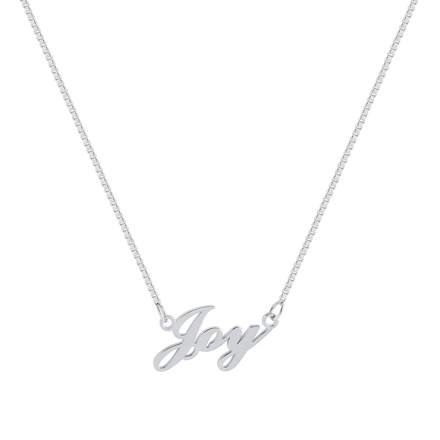 Personalized Name Necklace - Curb Chain sold by Spoiled Joy