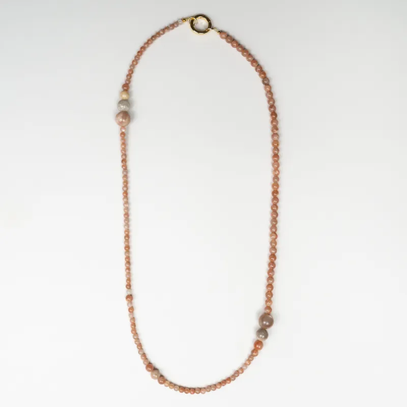 Cosmo Moonstone Necklace sold by Stellar Whispers