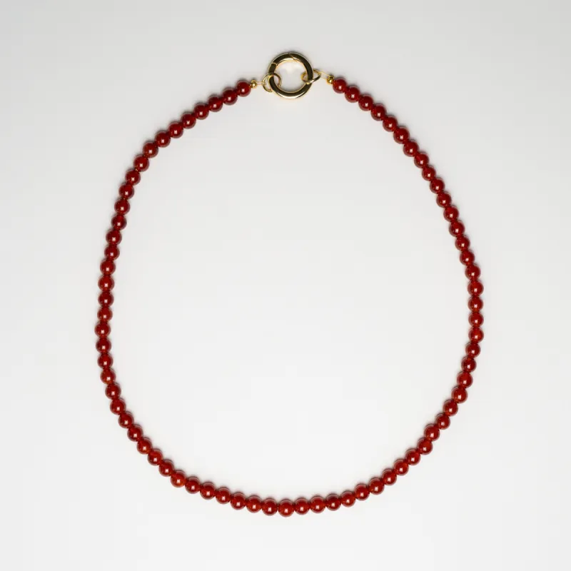 Carnelian Essence Necklace sold by Stellar Whispers