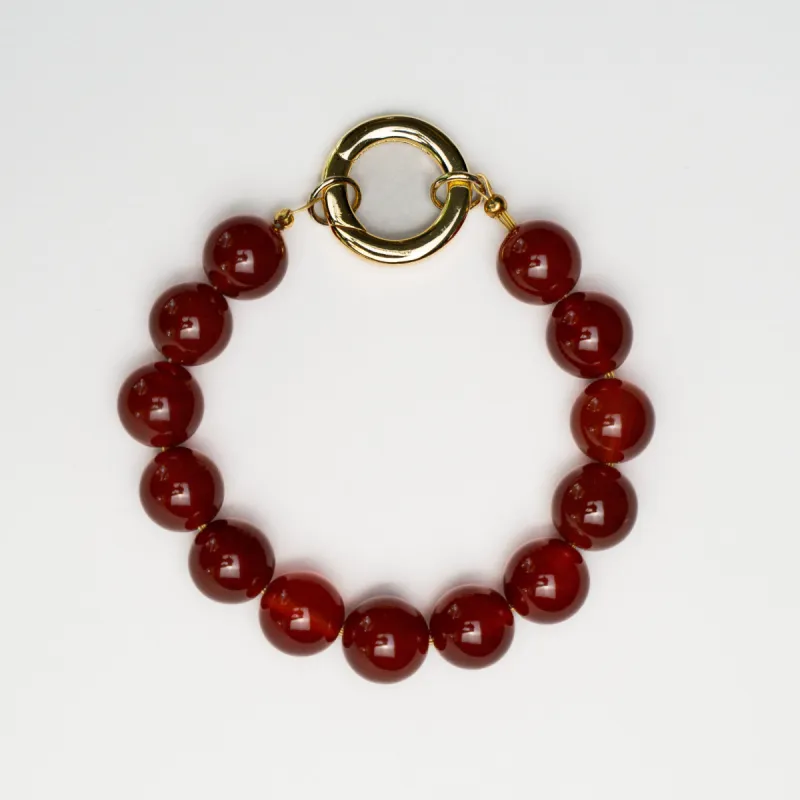 Grace Carnelian Bracelet sold by Stellar Whispers