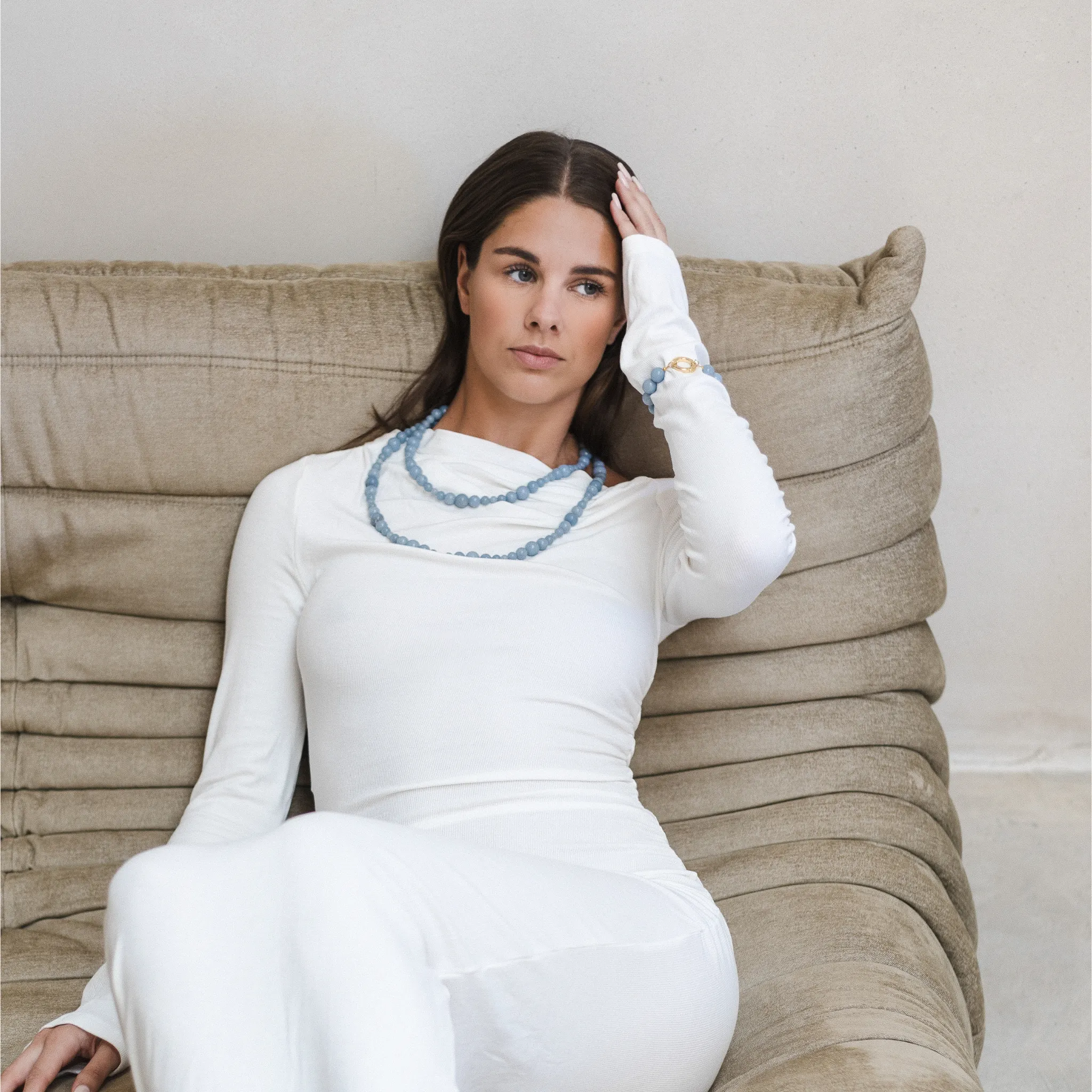 Angelite Nova Necklace sold by Stellar Whispers product image thumbnail 3