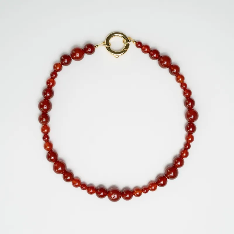 Carnelian Nova Necklace sold by Stellar Whispers
