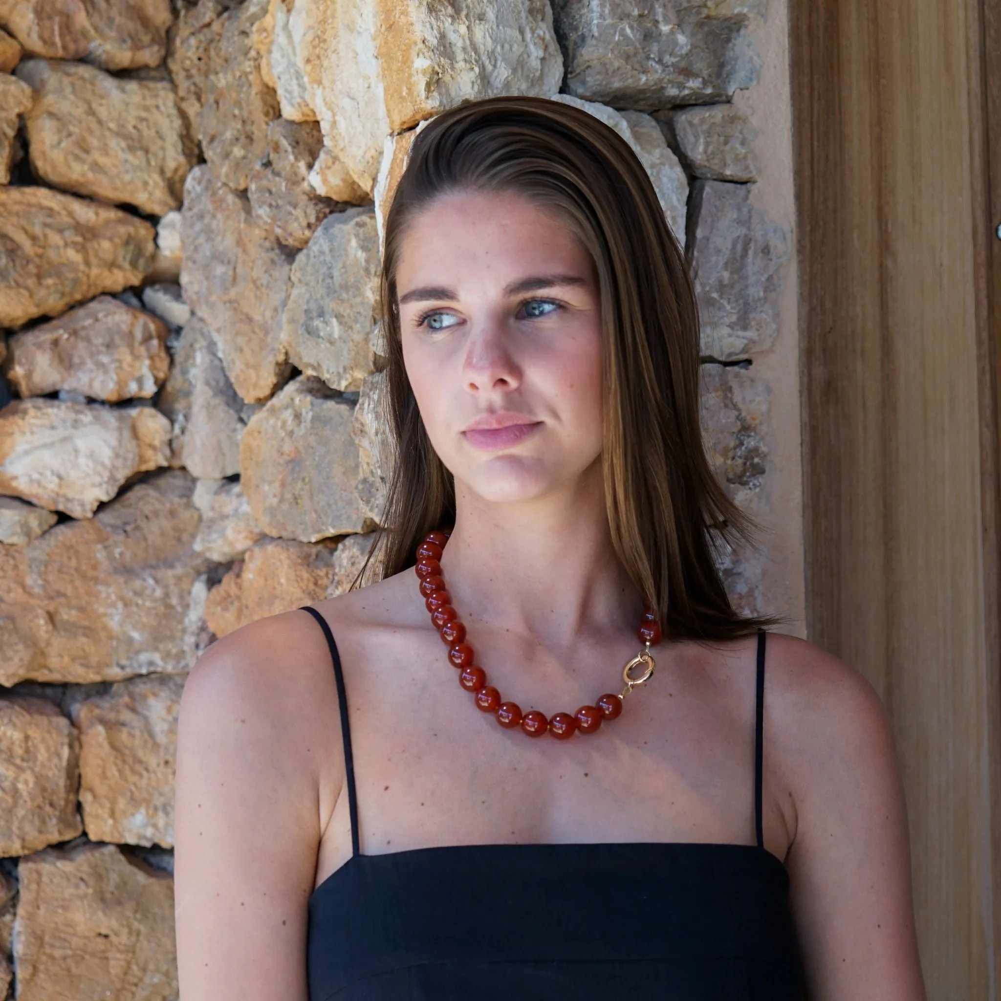 Grace Carnelian Necklace sold by Stellar Whispers product image thumbnail 3