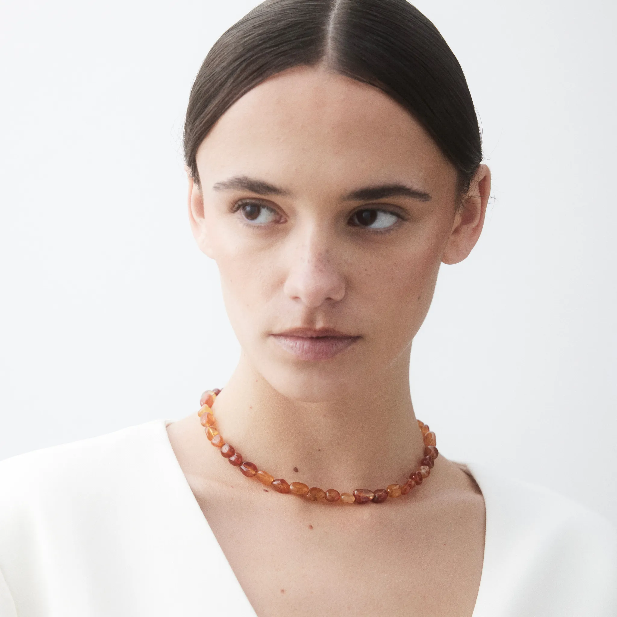 Eclipse Carnelian Necklace sold by Stellar Whispers product image thumbnail 2