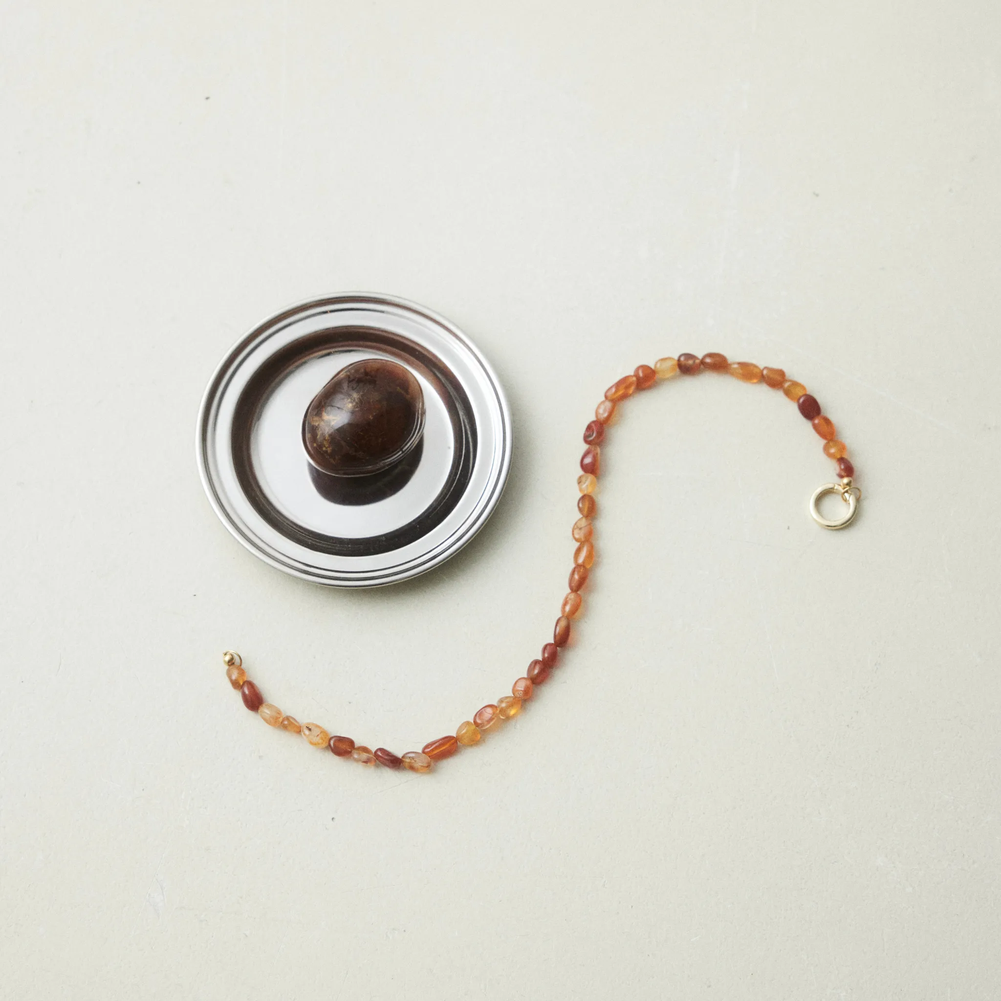 Eclipse Carnelian Necklace sold by Stellar Whispers product image thumbnail 4