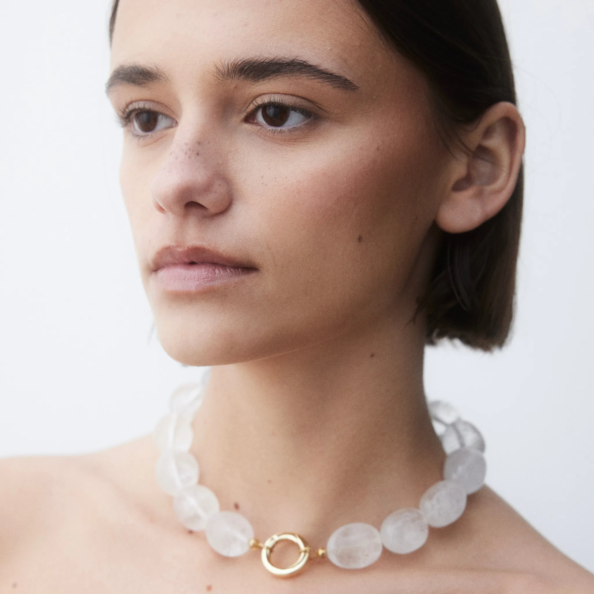 Ignite Clear Quartz Necklace sold by Stellar Whispers product image thumbnail 3