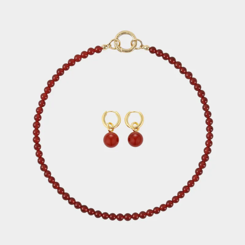 Carnelian Energy Set - 50cm sold by Stellar Whispers