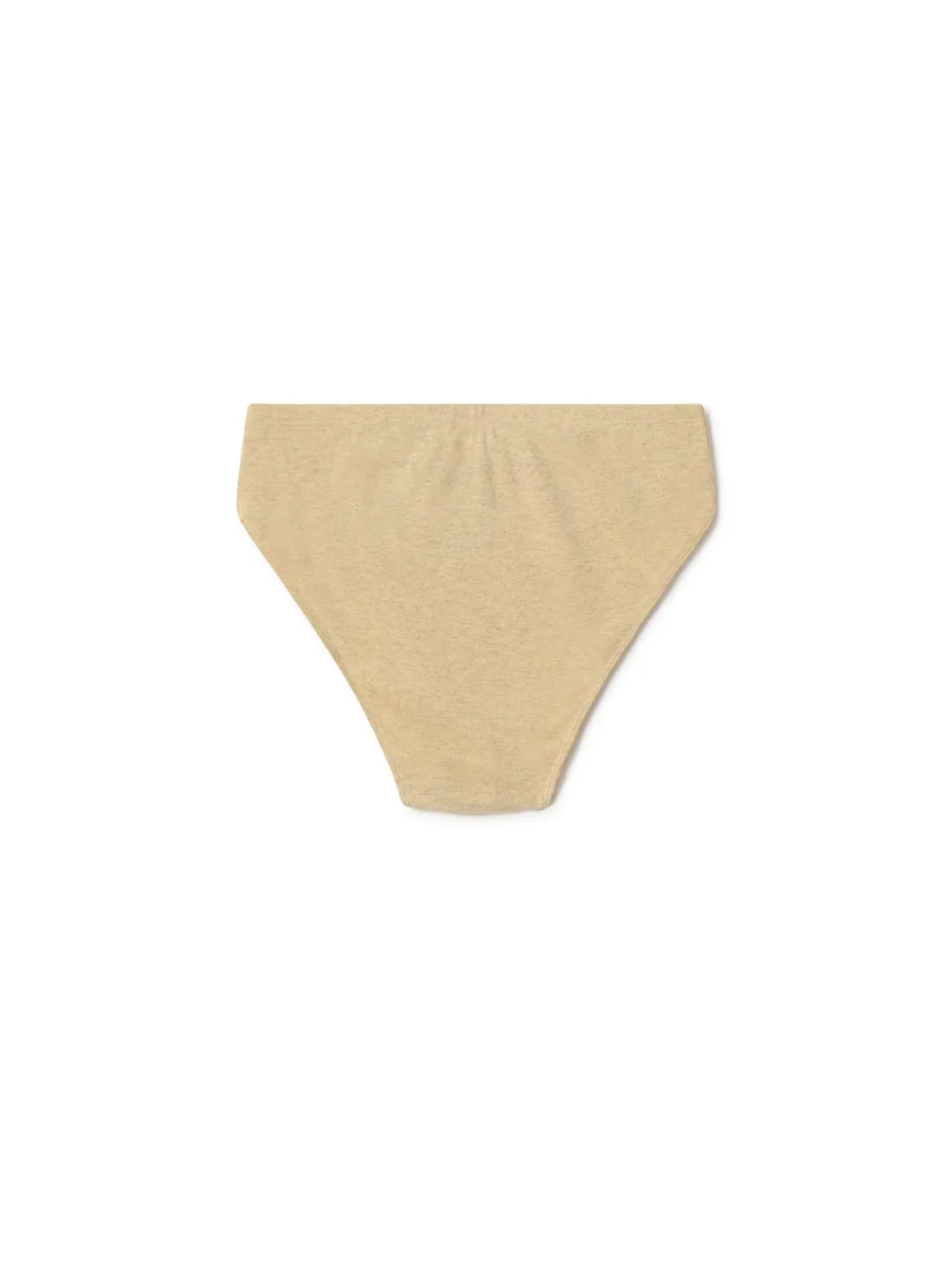 Recycled Rib Brief - Yellow Pastel sold by TWOTHIRDS product image thumbnail 2