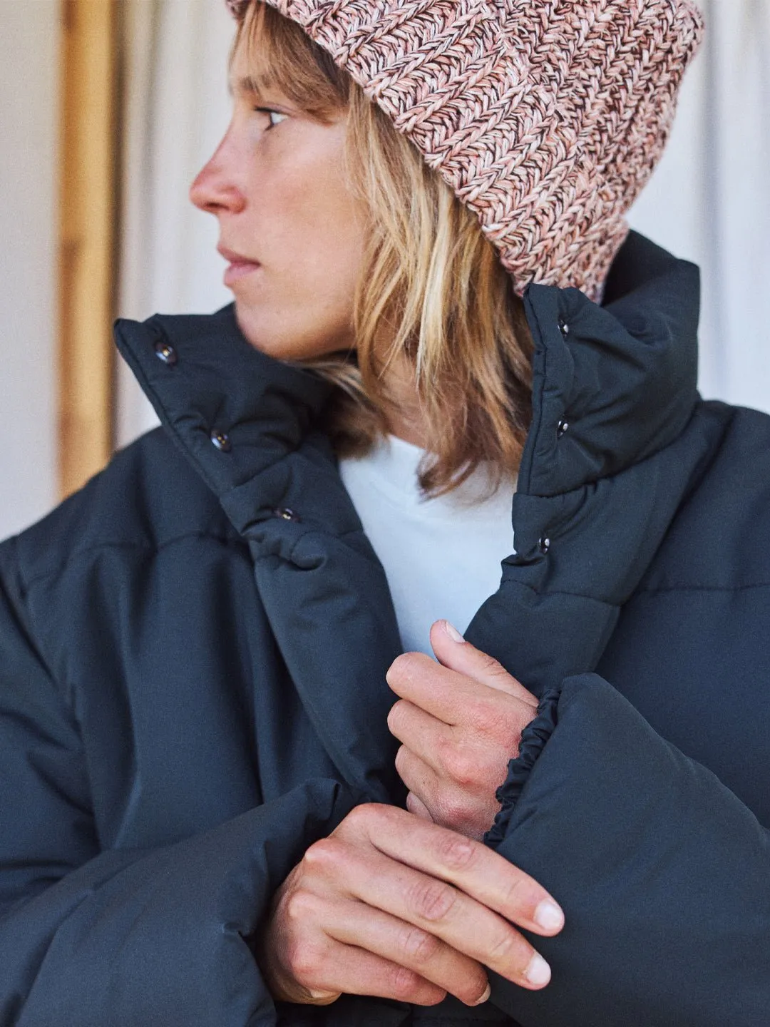 Kayangel Beanie - Multicolour Dusty Pink sold by TWOTHIRDS product image thumbnail 3