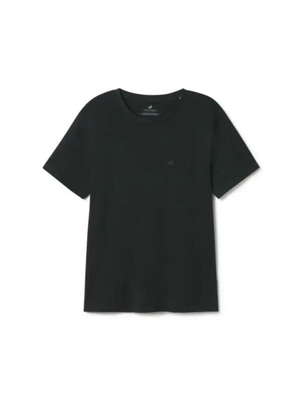 The Organic Cotton Tee - Dark Green sold by TWOTHIRDS