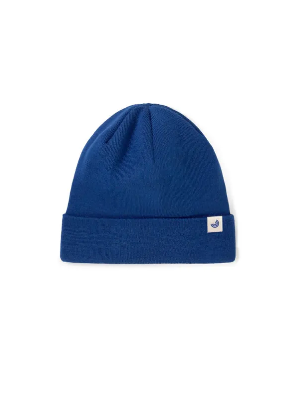 Merino Beanie - Cobalt Blue sold by TWOTHIRDS