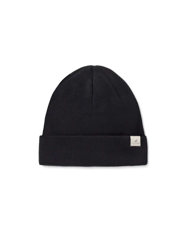 Merino Beanie - Black sold by TWOTHIRDS