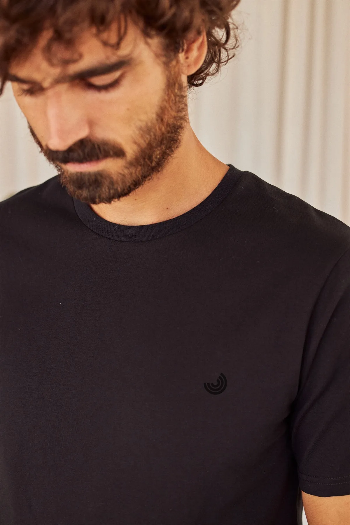 The Organic Cotton Tee - Black sold by TWOTHIRDS product image thumbnail 4