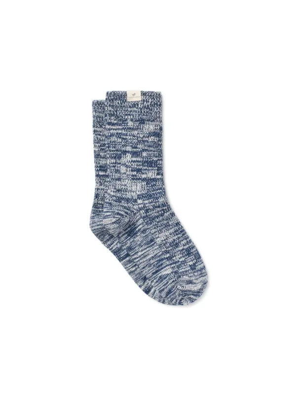 Alofi Socks - Navy sold by TWOTHIRDS