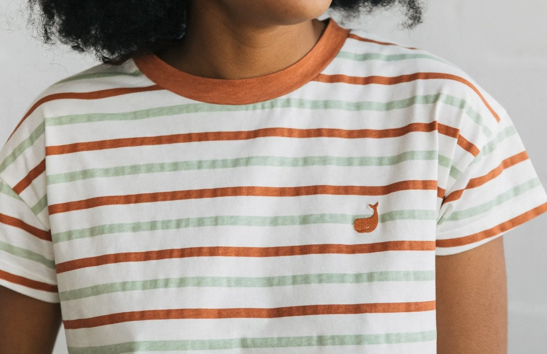 Apiao - Aqua Green Stripes sold by TWOTHIRDS product image thumbnail 3