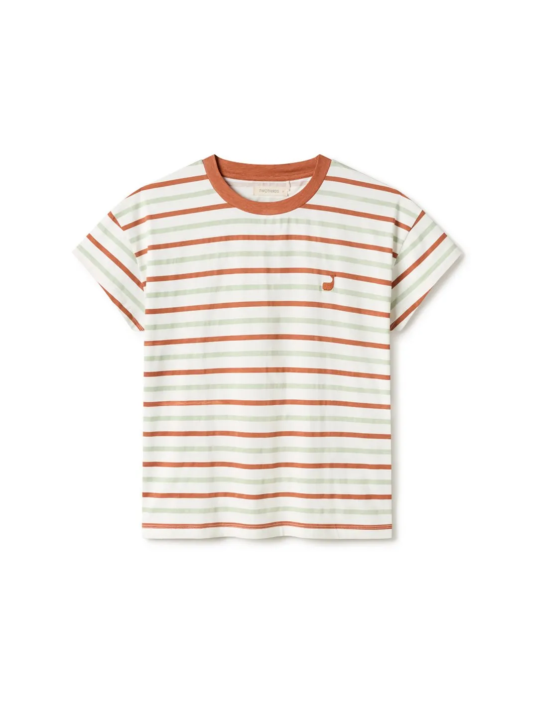 Apiao - Aqua Green Stripes sold by TWOTHIRDS