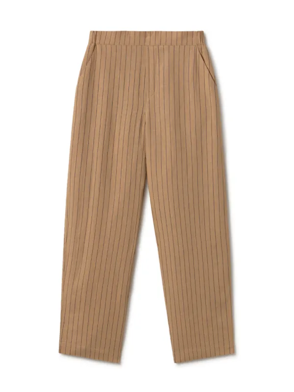 Lihue - Desert Khaki Stripes sold by TWOTHIRDS