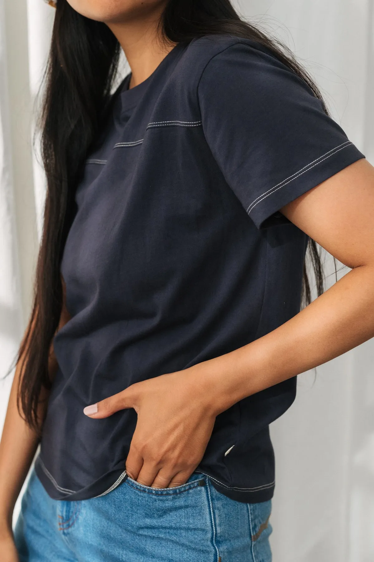 Vikna - Dark Navy sold by TWOTHIRDS product image thumbnail 5