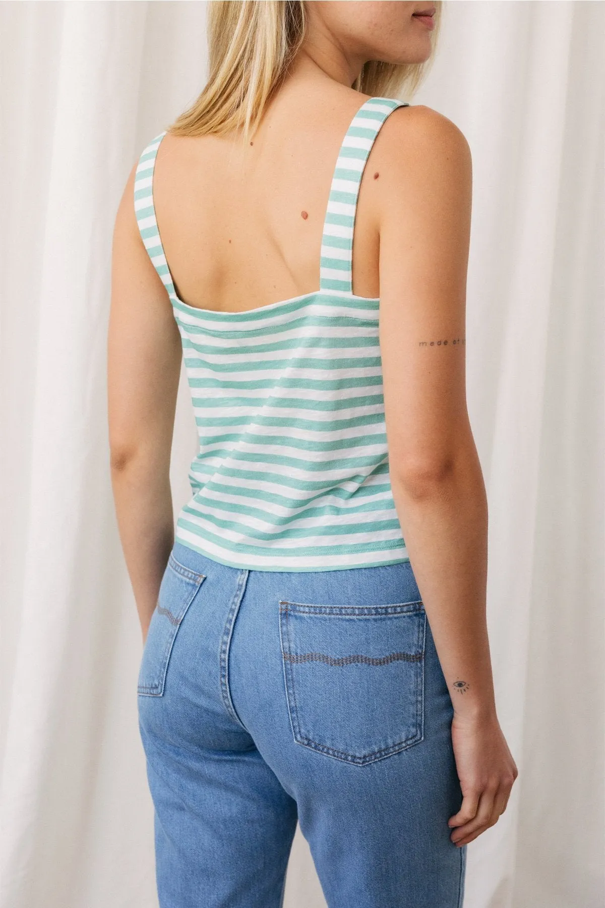 Torsa - Mint Leaf Stripes sold by TWOTHIRDS product image thumbnail 5