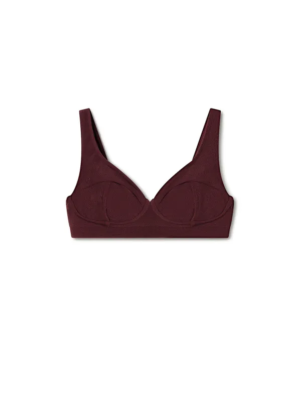 Myall Top - Grape sold by TWOTHIRDS
