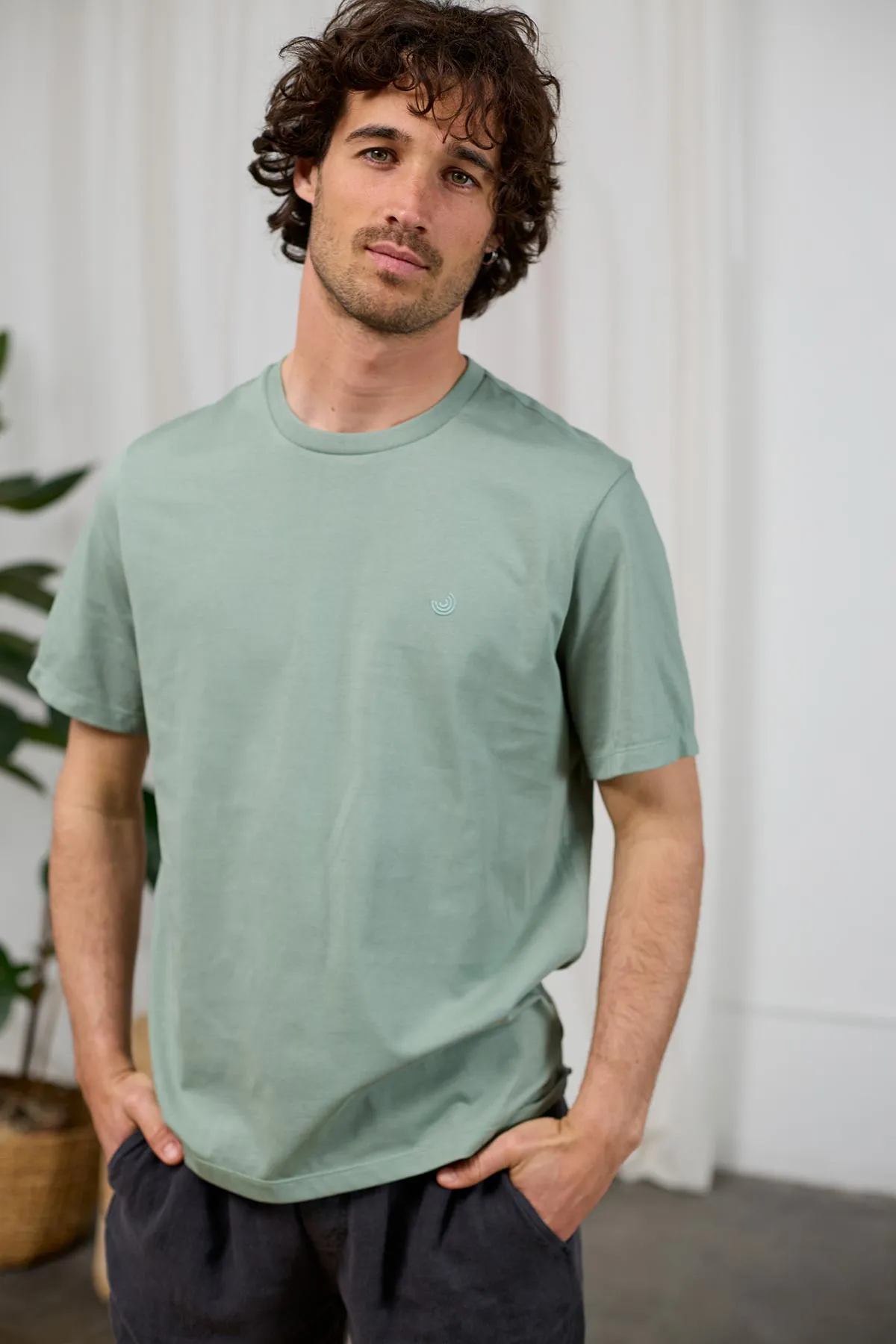 The Organic Cotton Tee - Light Green sold by TWOTHIRDS product image thumbnail 3
