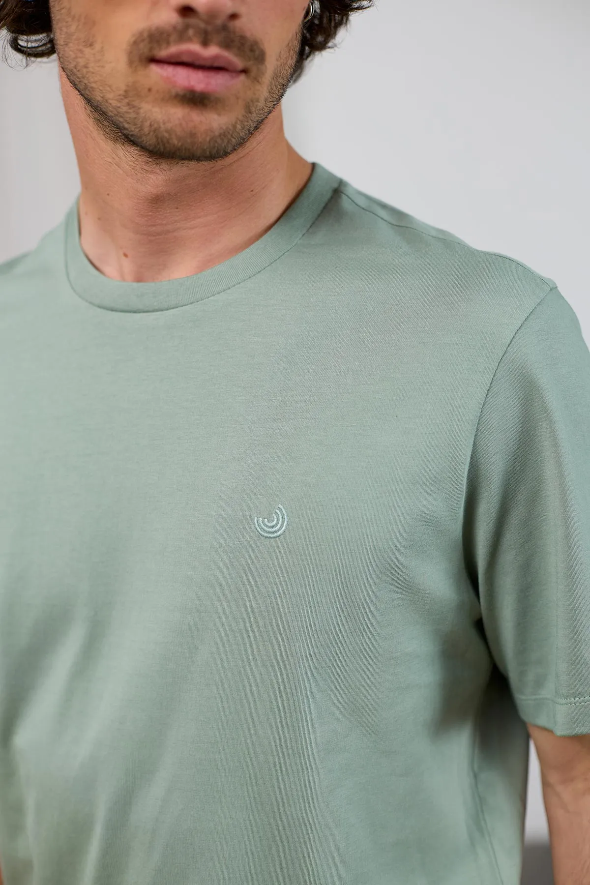 The Organic Cotton Tee - Light Green sold by TWOTHIRDS product image thumbnail 4
