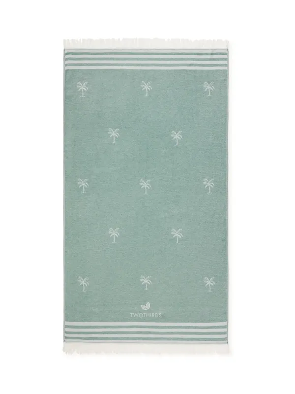 Travel Towel Palms - Mint sold by TWOTHIRDS