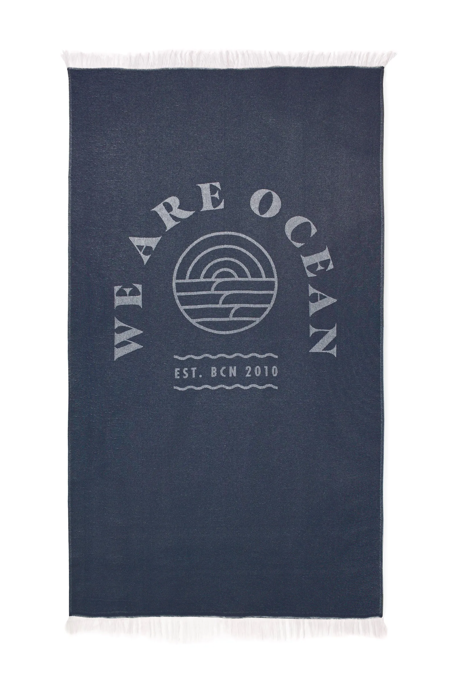 Travel Towel We Are Ocean - Dark Blue sold by TWOTHIRDS