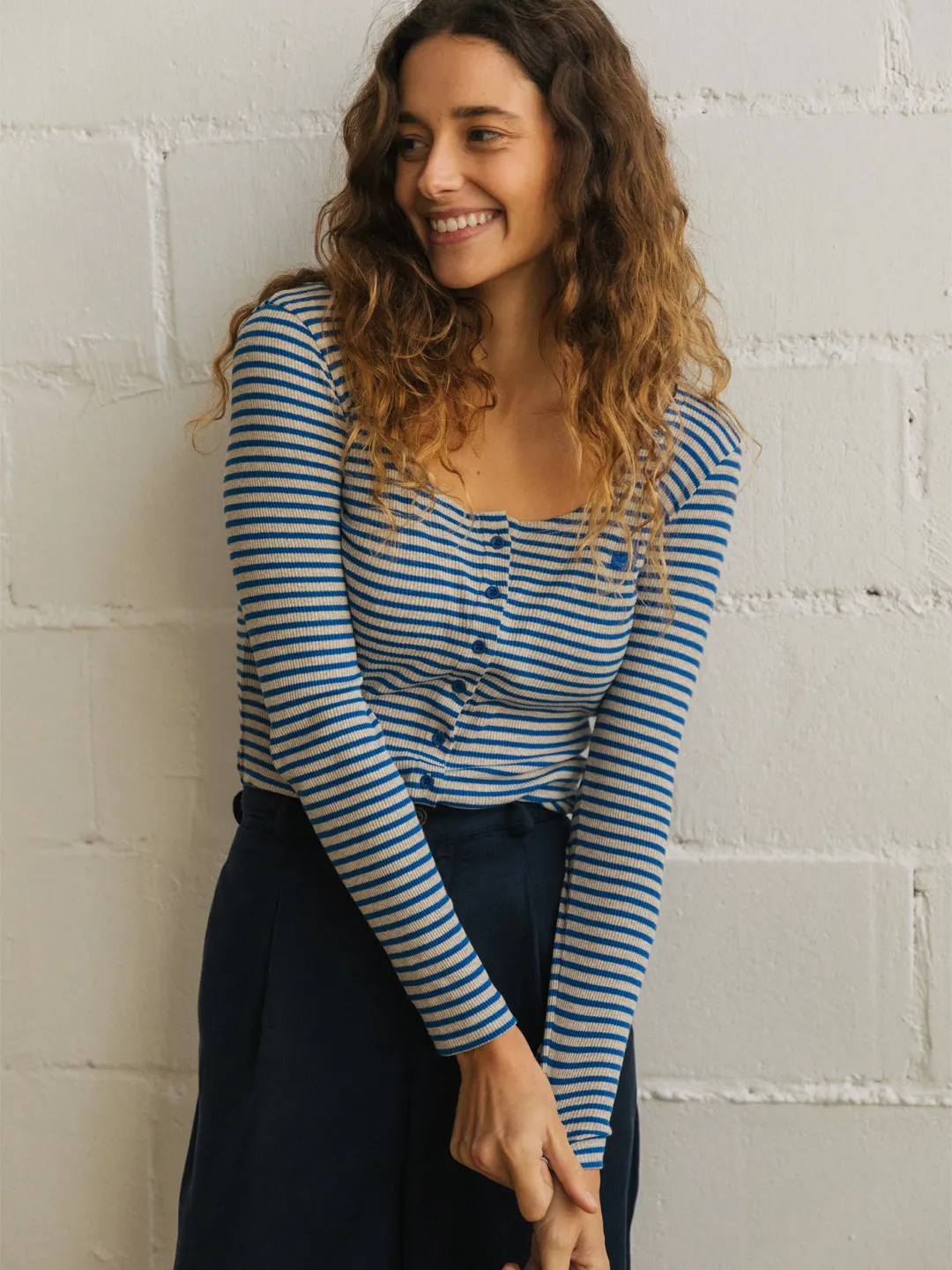 Habel - Blue Night Stripes sold by TWOTHIRDS product image thumbnail 3