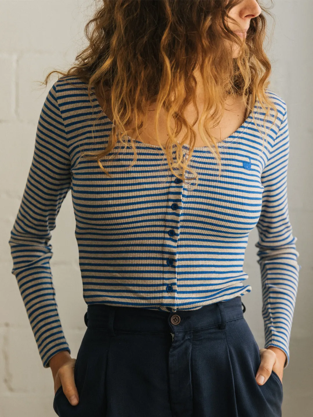 Habel - Blue Night Stripes sold by TWOTHIRDS product image thumbnail 4