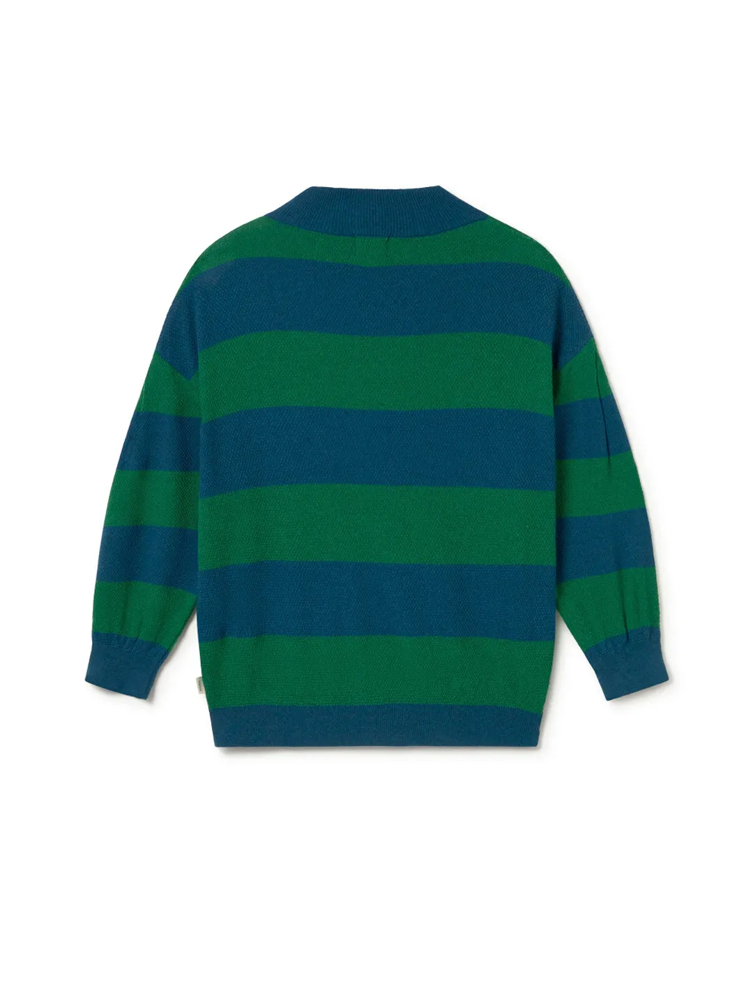Sebastiana - Green Blue Stripes sold by TWOTHIRDS product image thumbnail 2