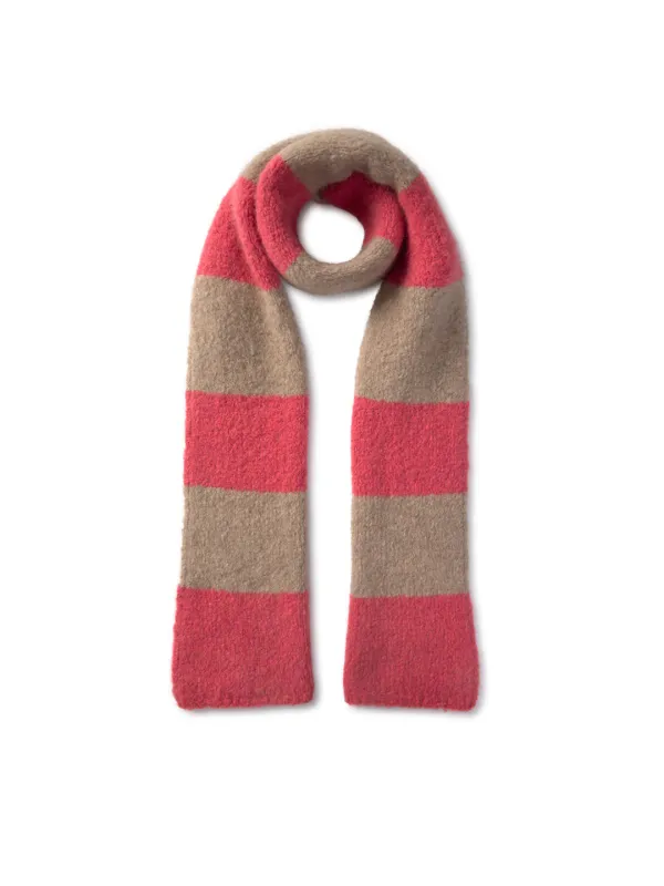 Bicolour Scarf - Pink sold by TWOTHIRDS
