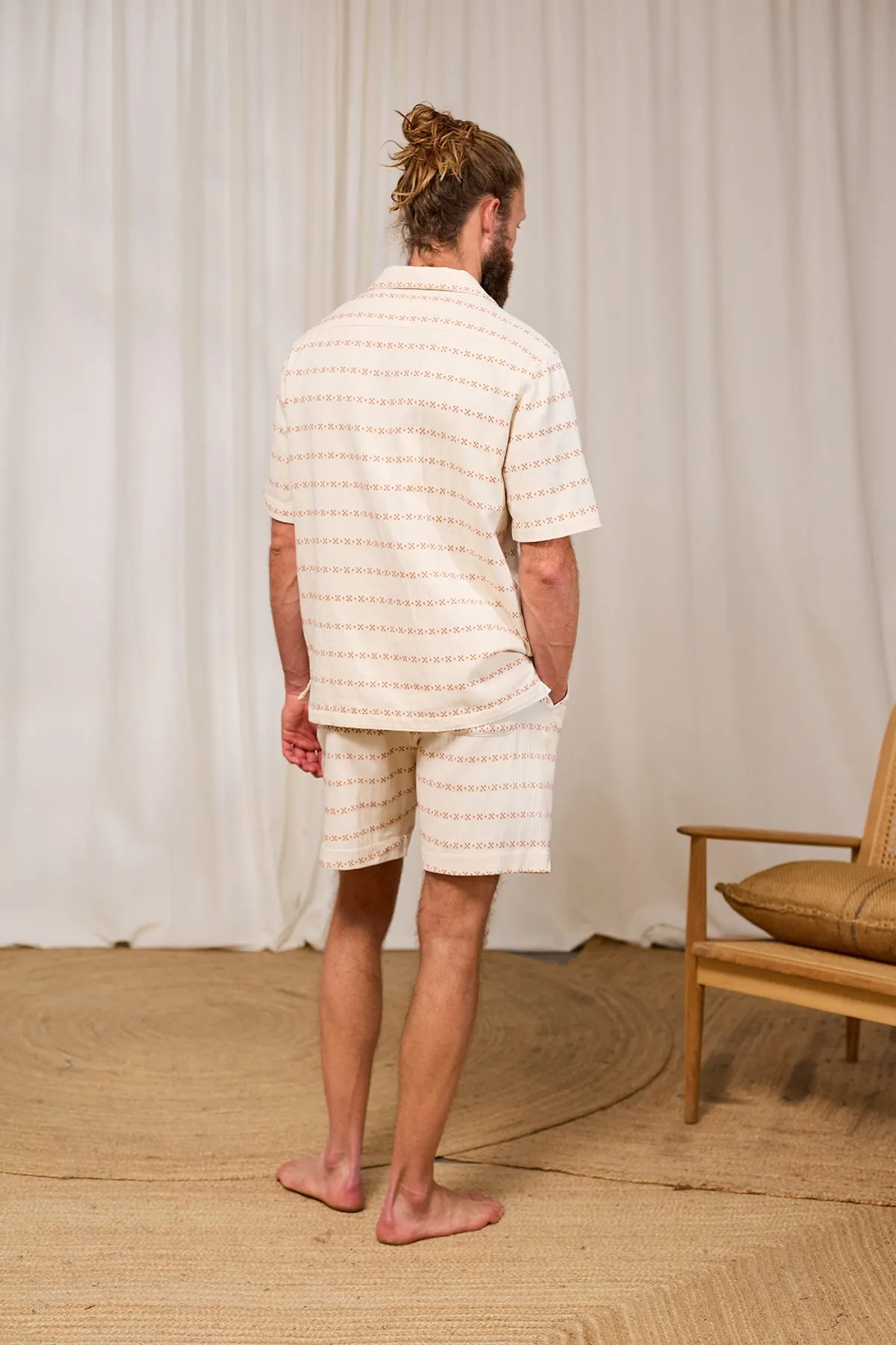 Neubukow - Ecru/Adobe Jacquard sold by TWOTHIRDS product image thumbnail 5