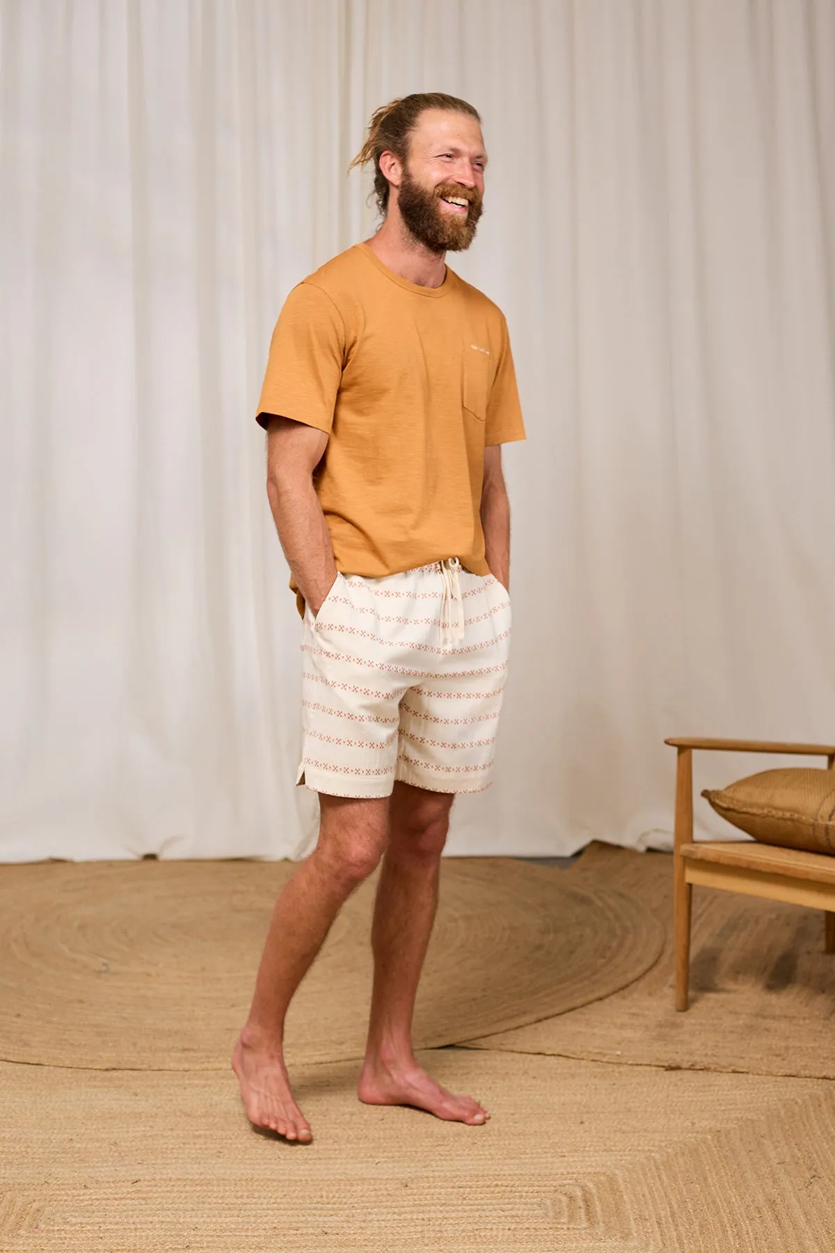 Neubukow - Ecru/Adobe Jacquard sold by TWOTHIRDS product image thumbnail 4