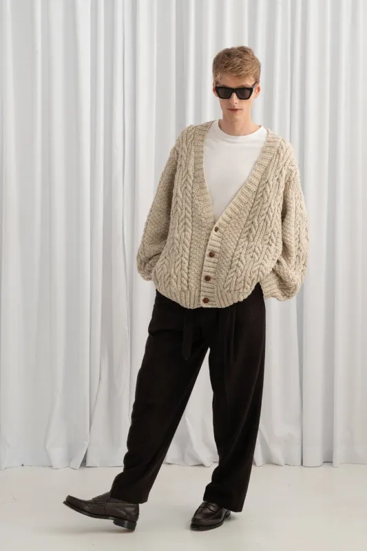 Gotowy Oversized Unisex Cardigan sold by Roboty Reczne