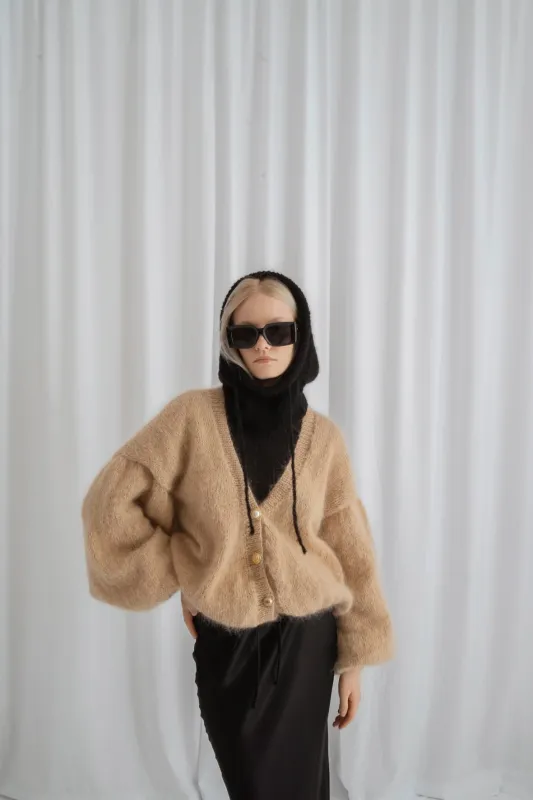 Rozpinany Sweter Oversize Bloom Cardigan sold by Roboty Reczne