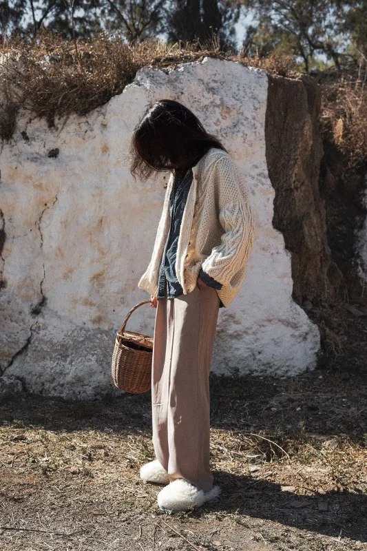 Rozpinany Sweter Classic Woolen Cardigan no. 10 sold by Roboty Reczne