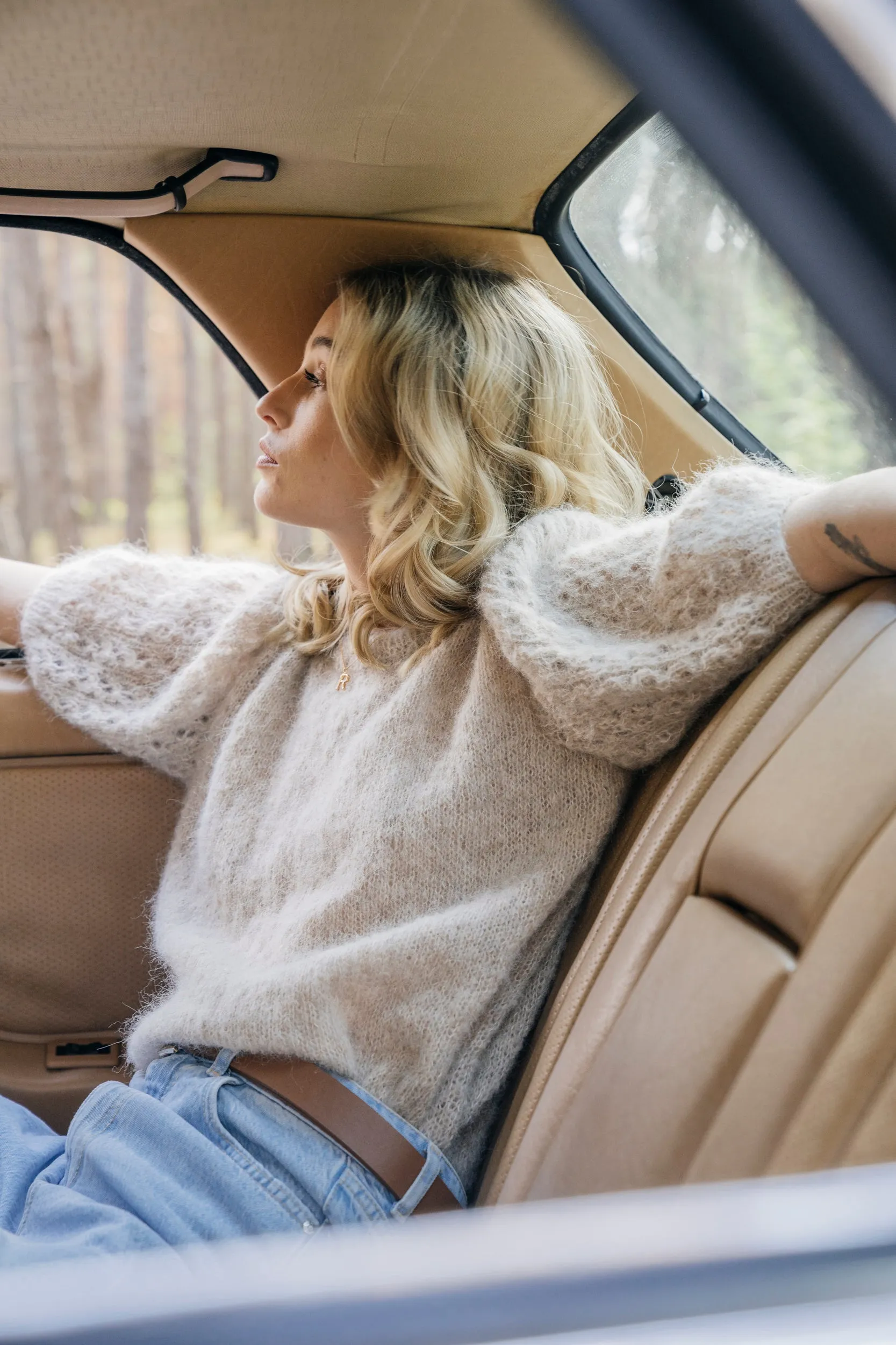 Sweterek Diana Alpaca Shirt sold by Roboty Reczne product image thumbnail 3