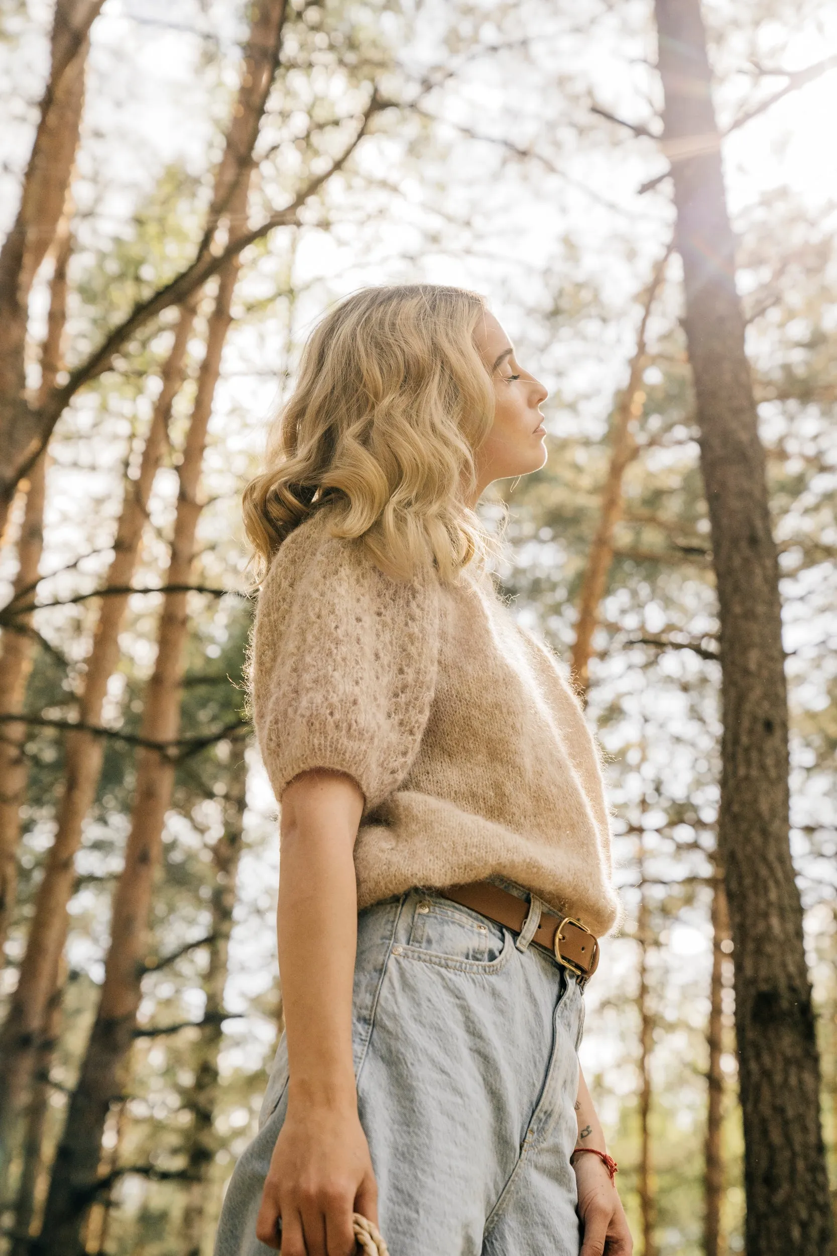 Sweterek Diana Alpaca Shirt sold by Roboty Reczne product image thumbnail 4