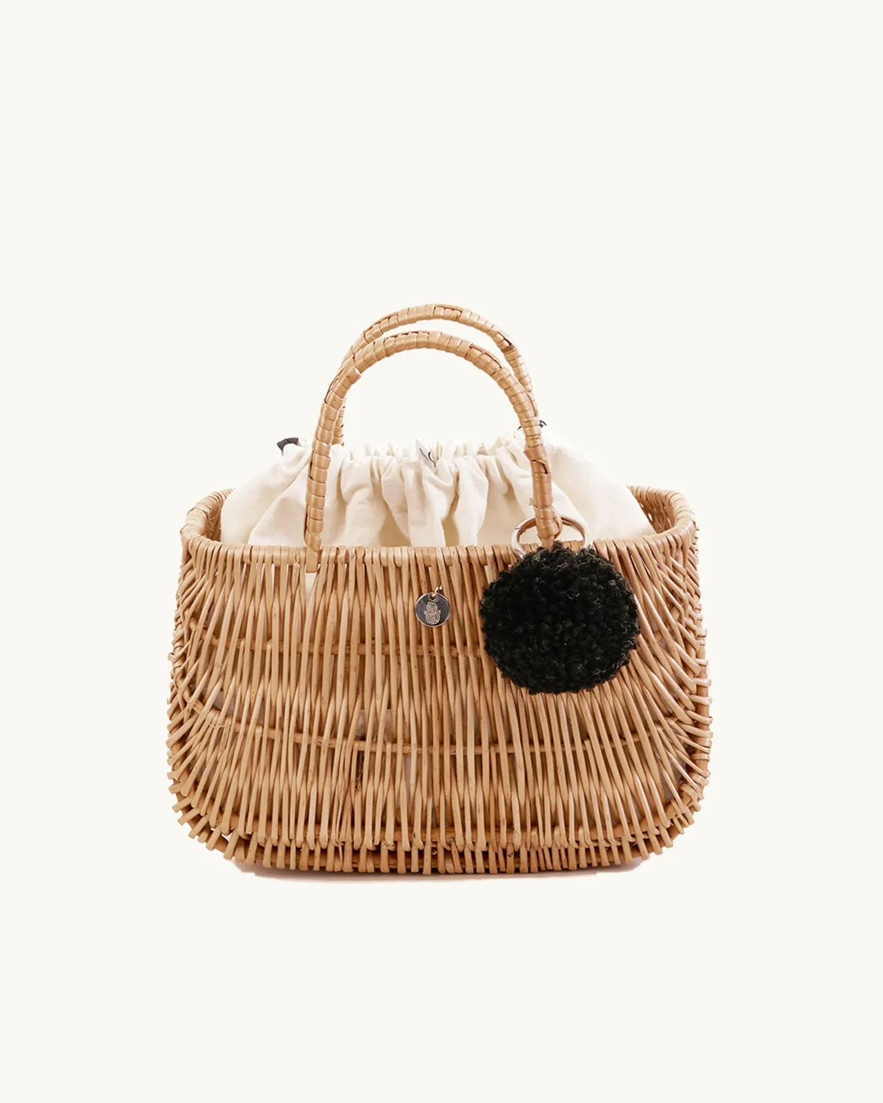 Koszyk Wiklinowy Torebka Ladybag Wicker Basket no. 1 sold by Roboty Reczne