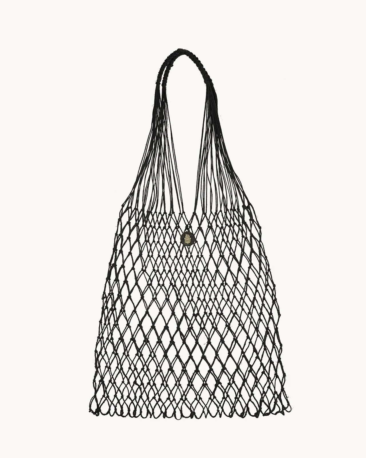 Siatka Linen Knotted Net Bag sold by Roboty Reczne product image thumbnail 3