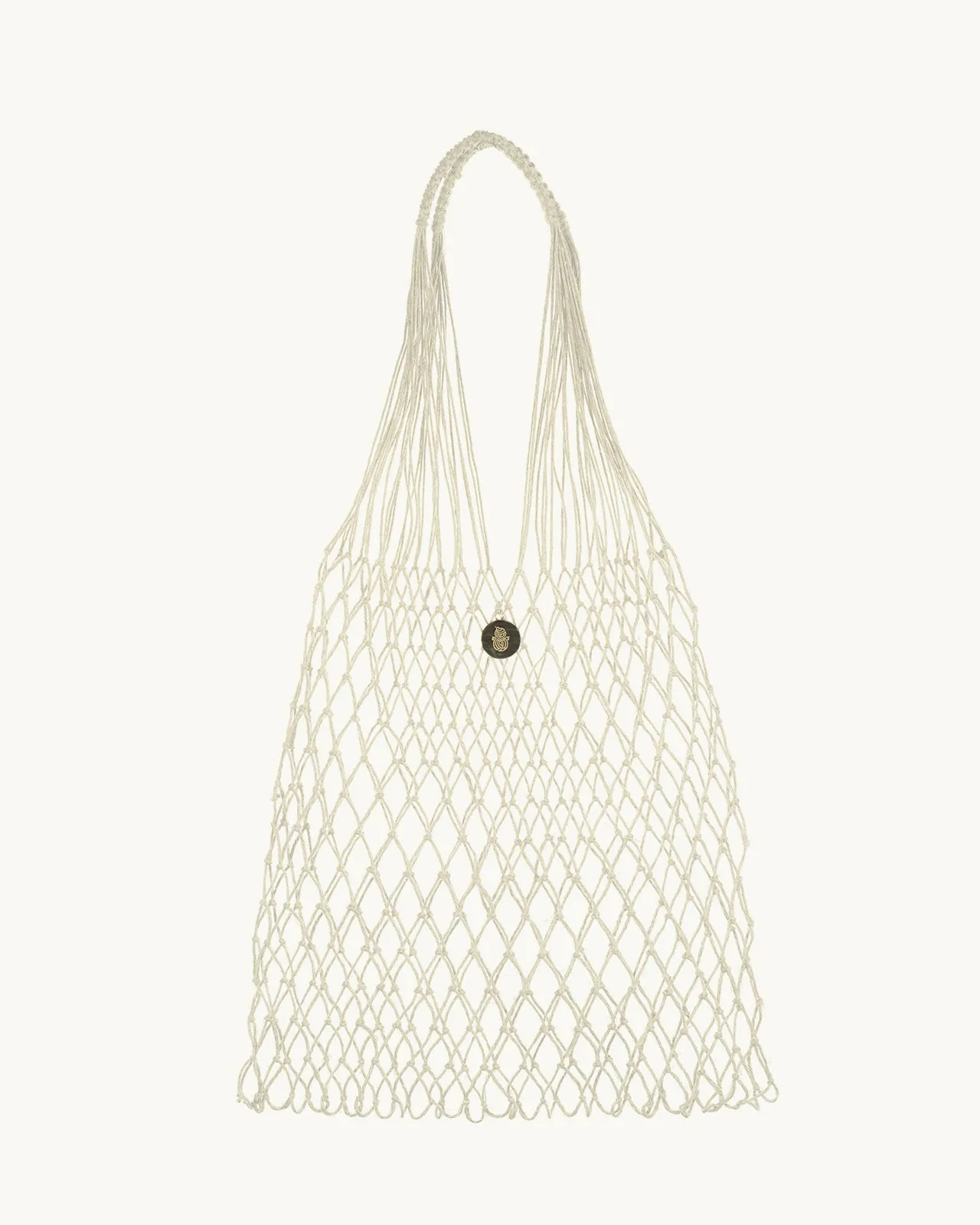 Siatka Linen Knotted Net Bag sold by Roboty Reczne product image thumbnail 2
